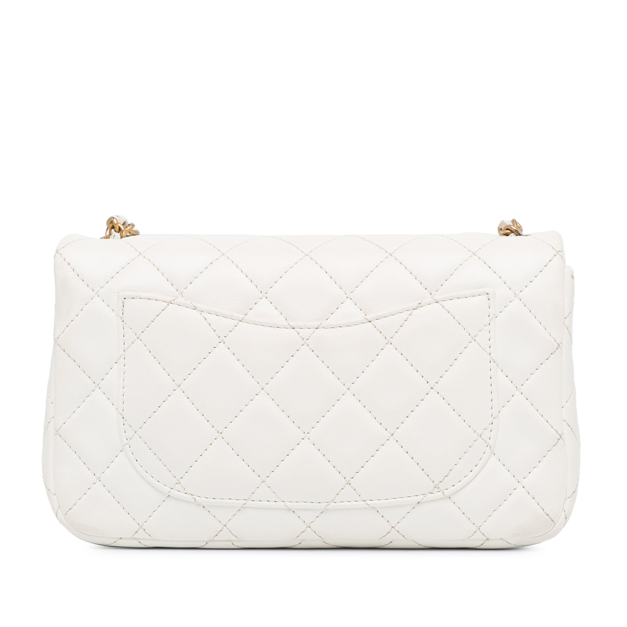 Mini Rectangular Lambskin Pearl Crush Flap_2