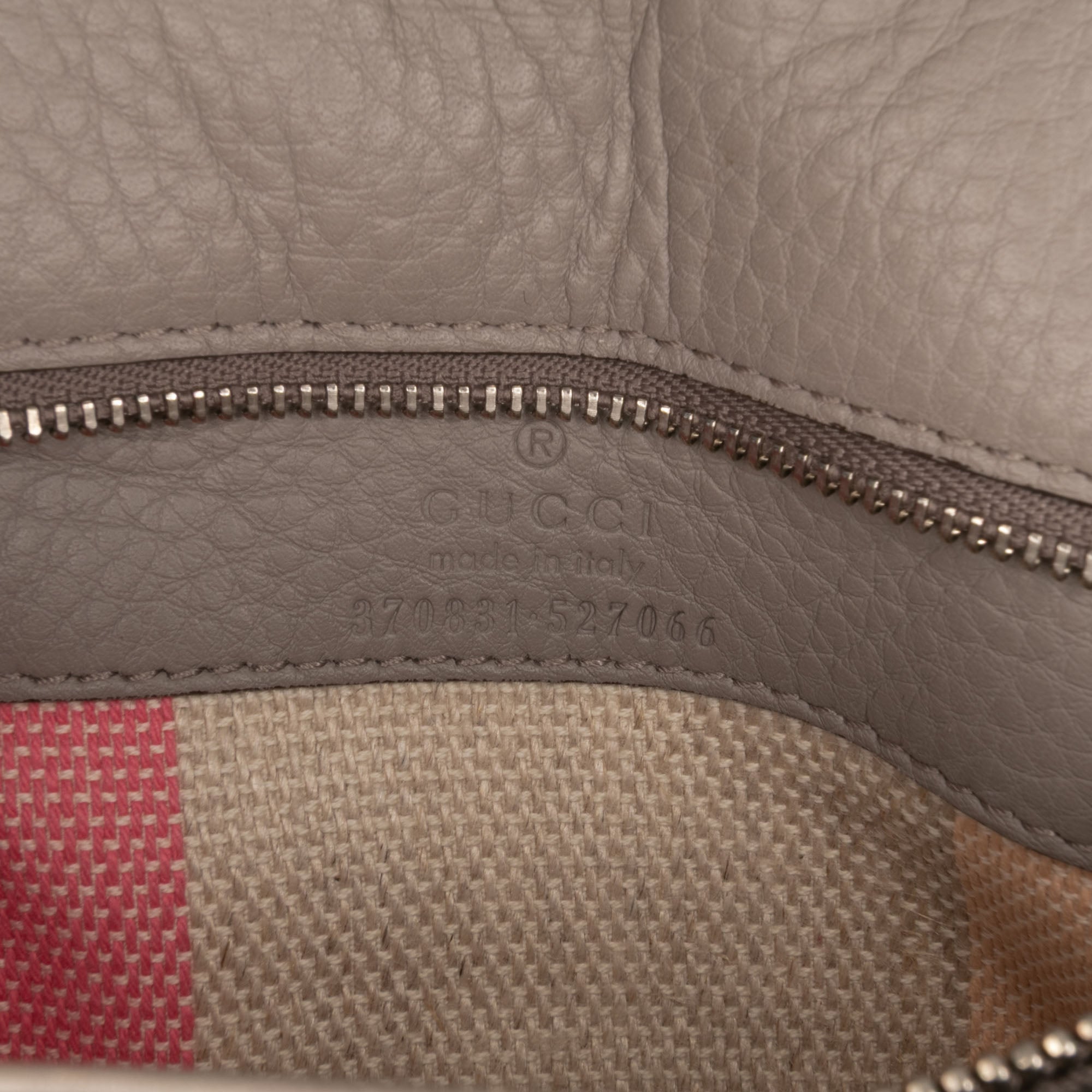 Small Leather Bamboo Daily Satchel