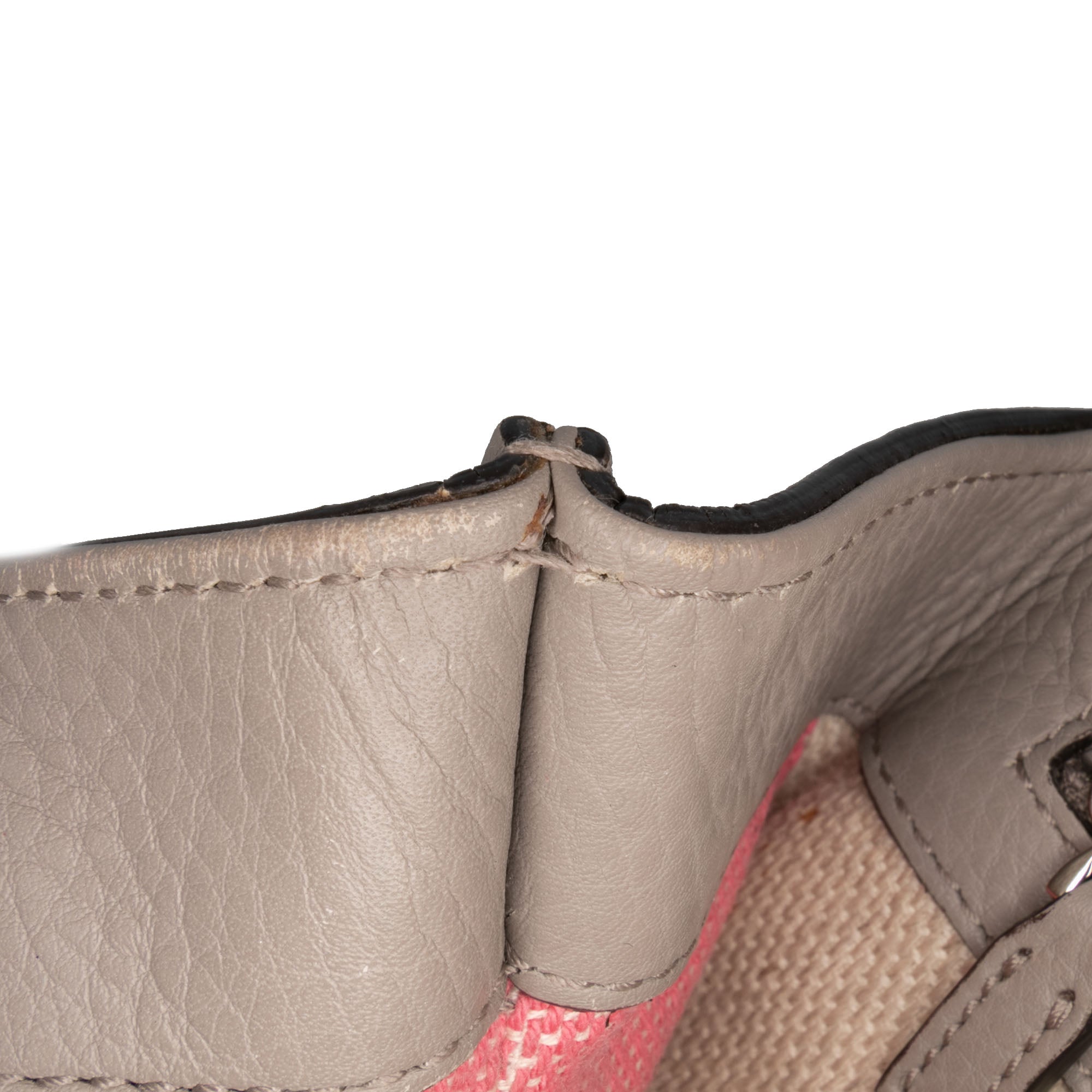 Small Leather Bamboo Daily Satchel