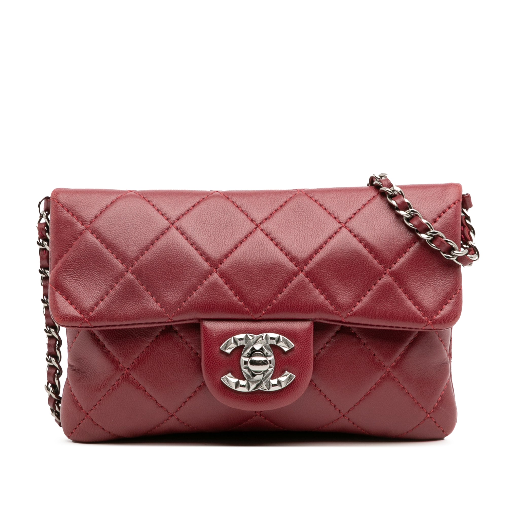 Mini Lambskin Mineral Nights Flap