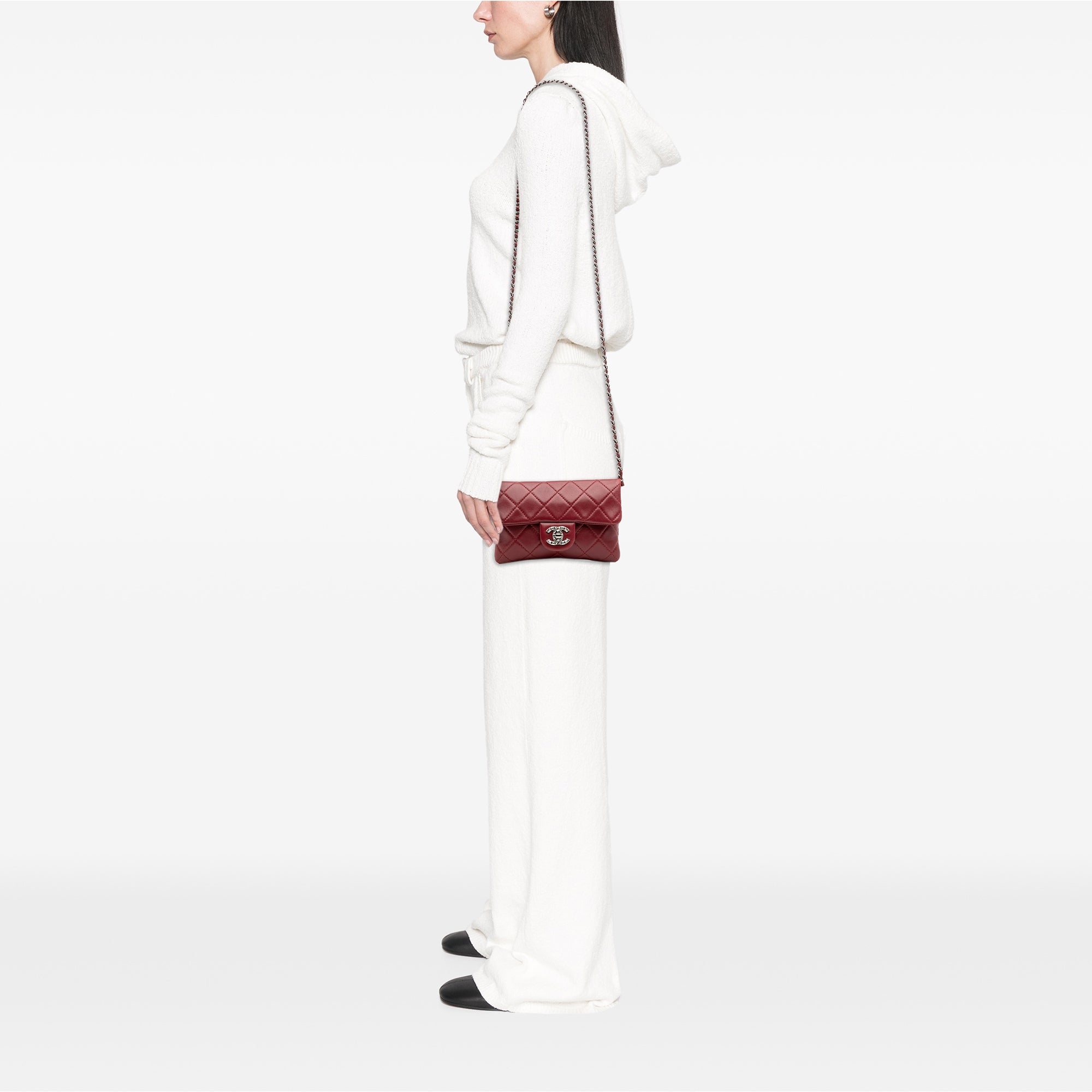 Mini Lambskin Mineral Nights Flap