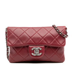 Mini Lambskin Mineral Nights Flap