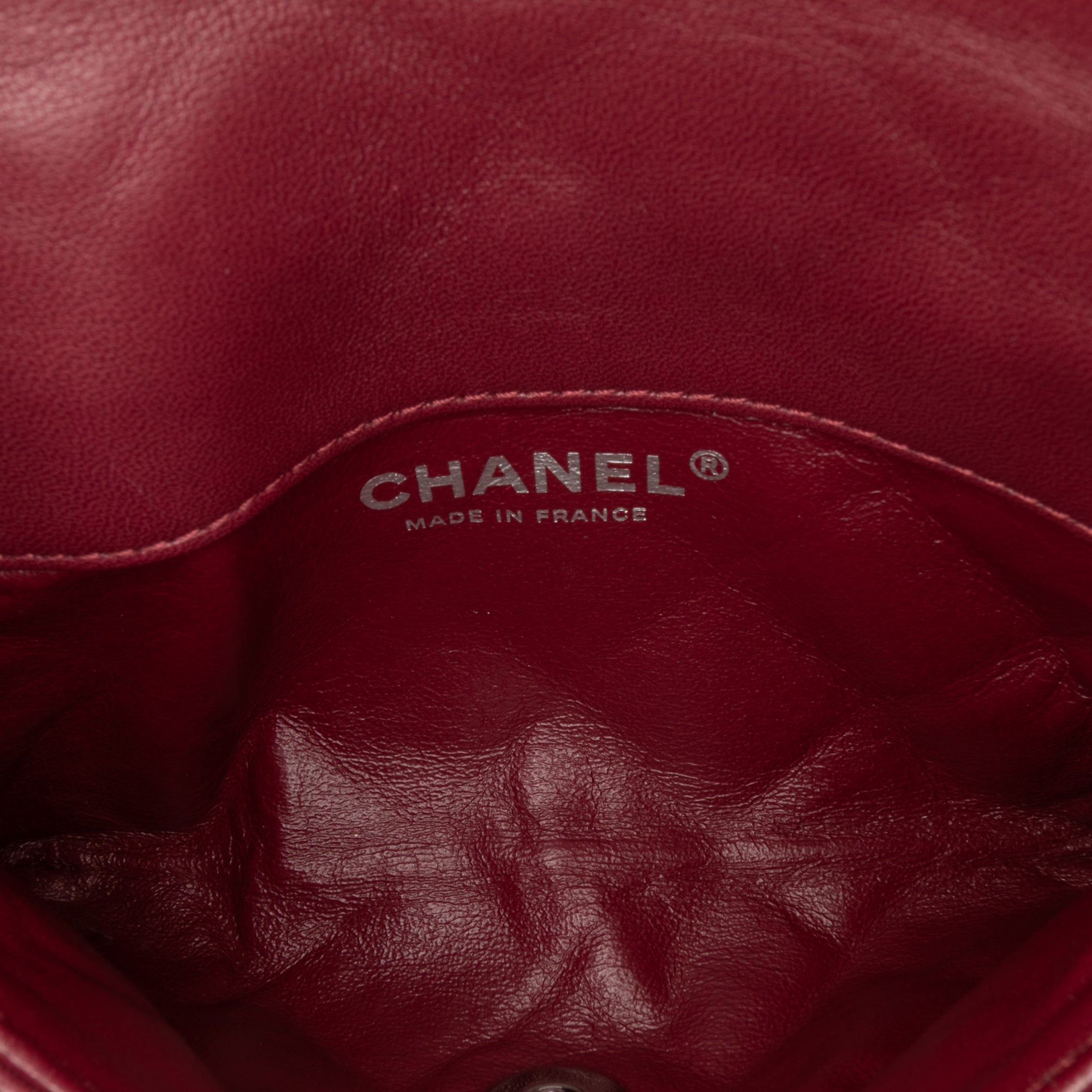 Mini Lambskin Mineral Nights Flap