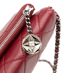 Mini Lambskin Mineral Nights Flap