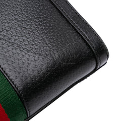 Small Leather Web Ophidia Satchel