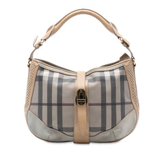 Smoke Check Coated Canvas Bartow Hobo