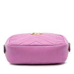 Mini GG Marmont Matelasse Leather Crossbody