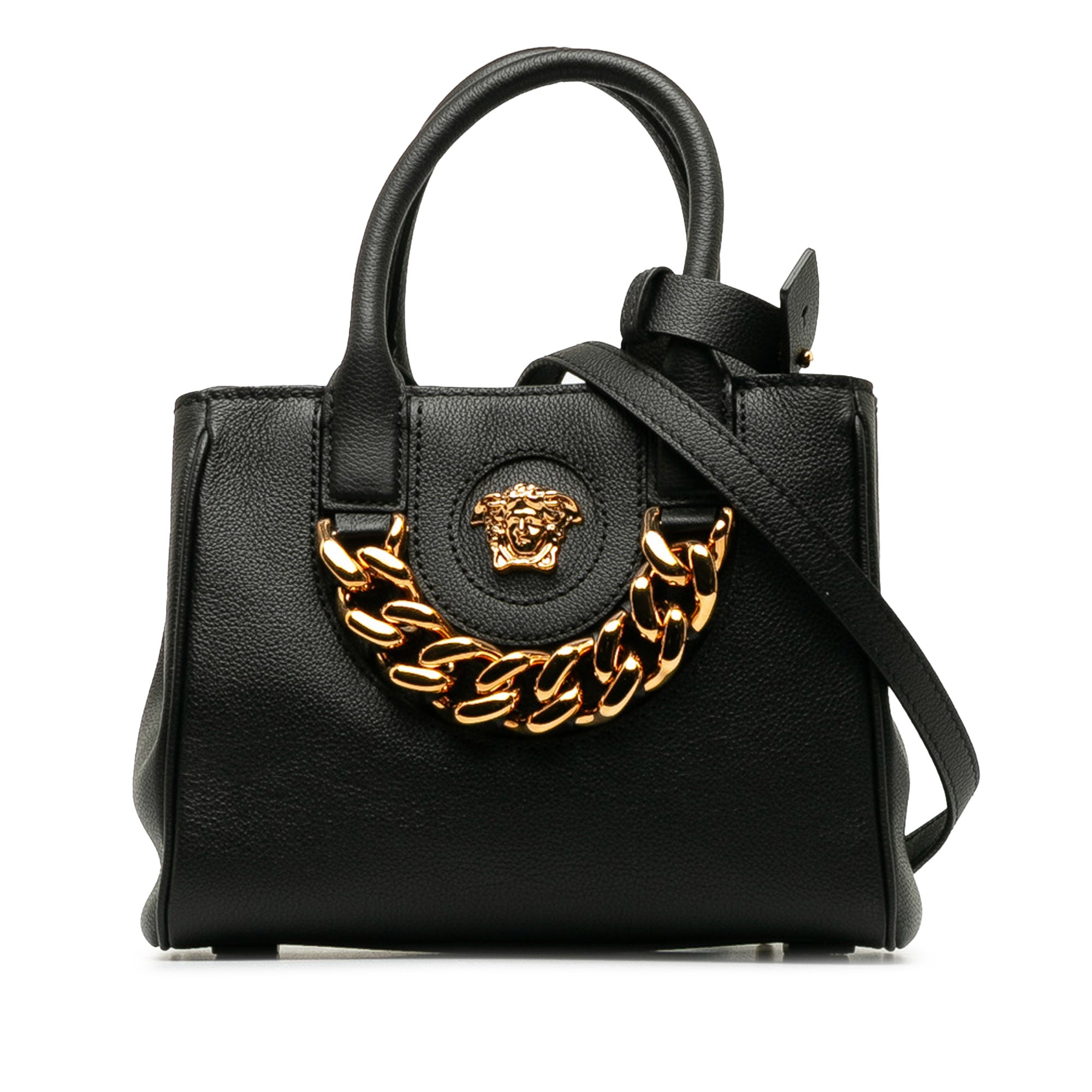 Small La Medusa Chain Satchel_0