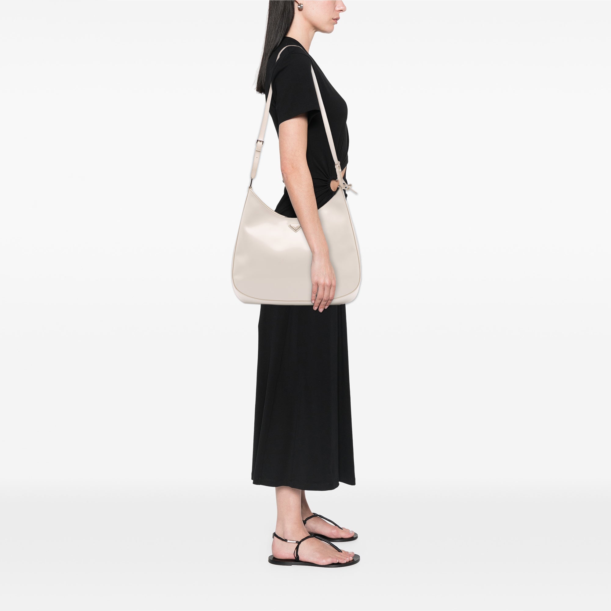 Maxi Spazzolato Cleo Crossbody