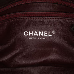 Washed Lambskin Studded Metal Beauty Flap