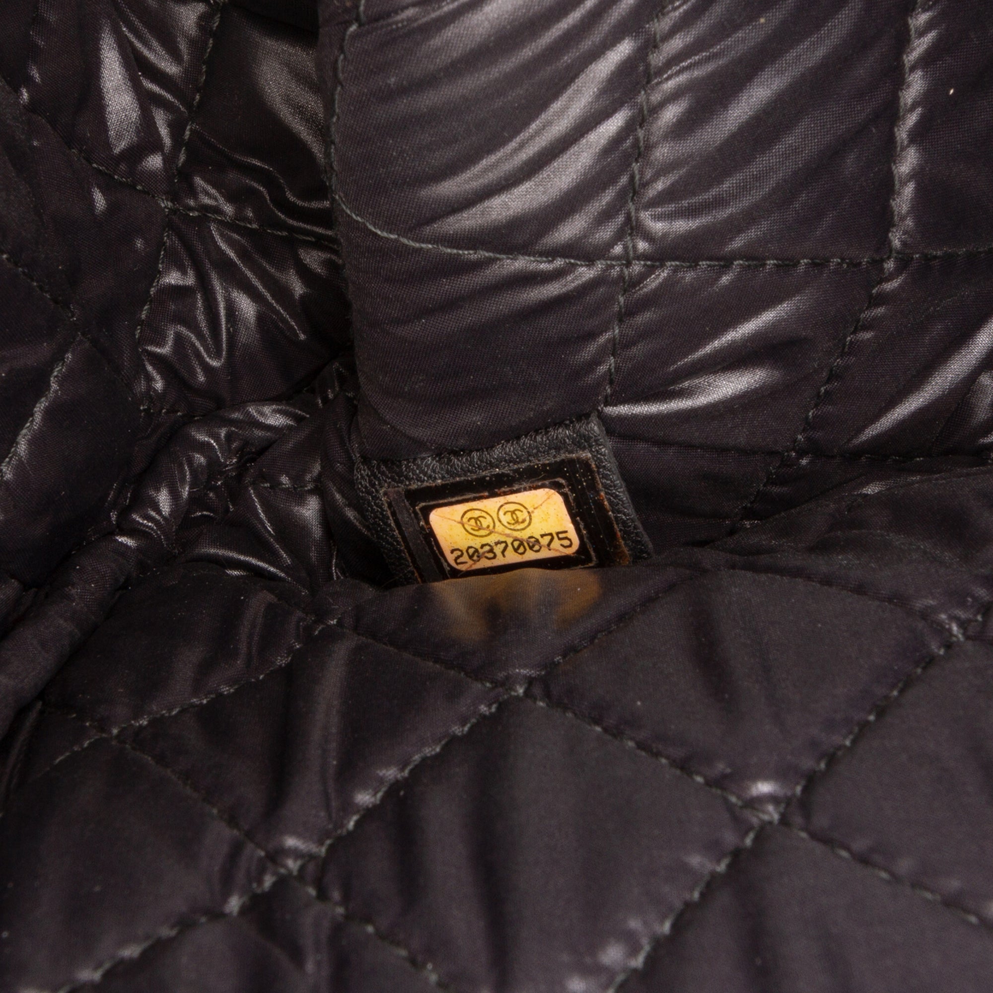 Large Quilted Patent O Case Clutch