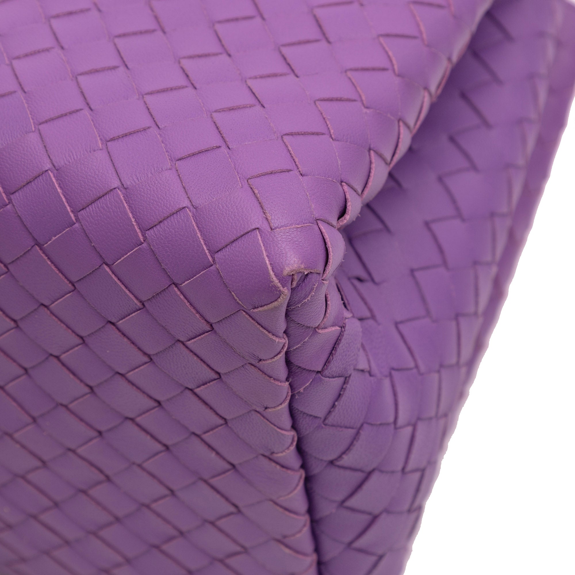 Small Nappa Intrecciato Roma Satchel