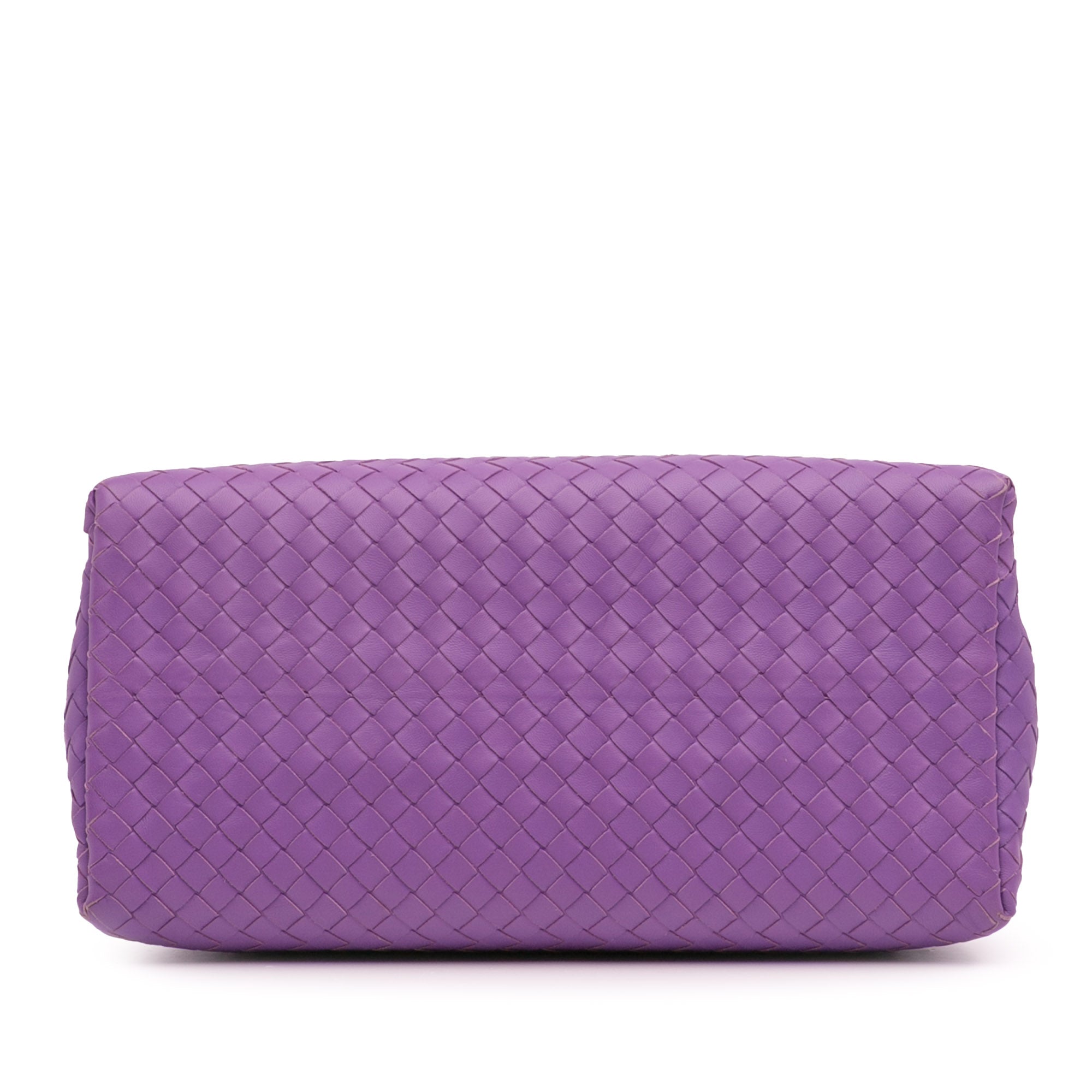 Small Nappa Intrecciato Roma Satchel