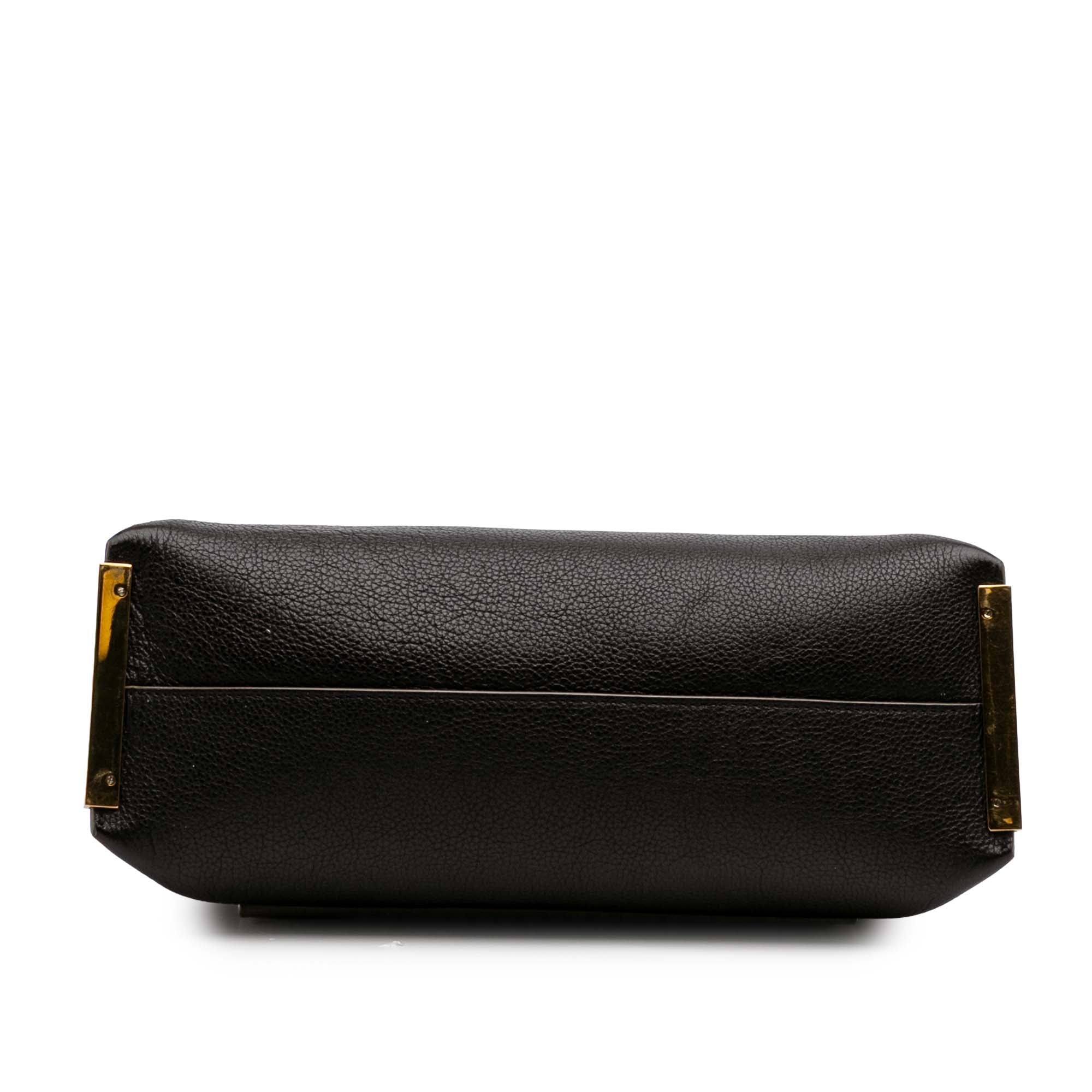 Medium Tricolor Leather Clare Shoulder Bag