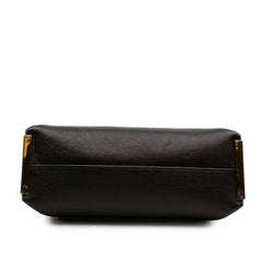 Medium Tricolor Leather Clare Shoulder Bag