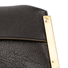 Medium Tricolor Leather Clare Shoulder Bag