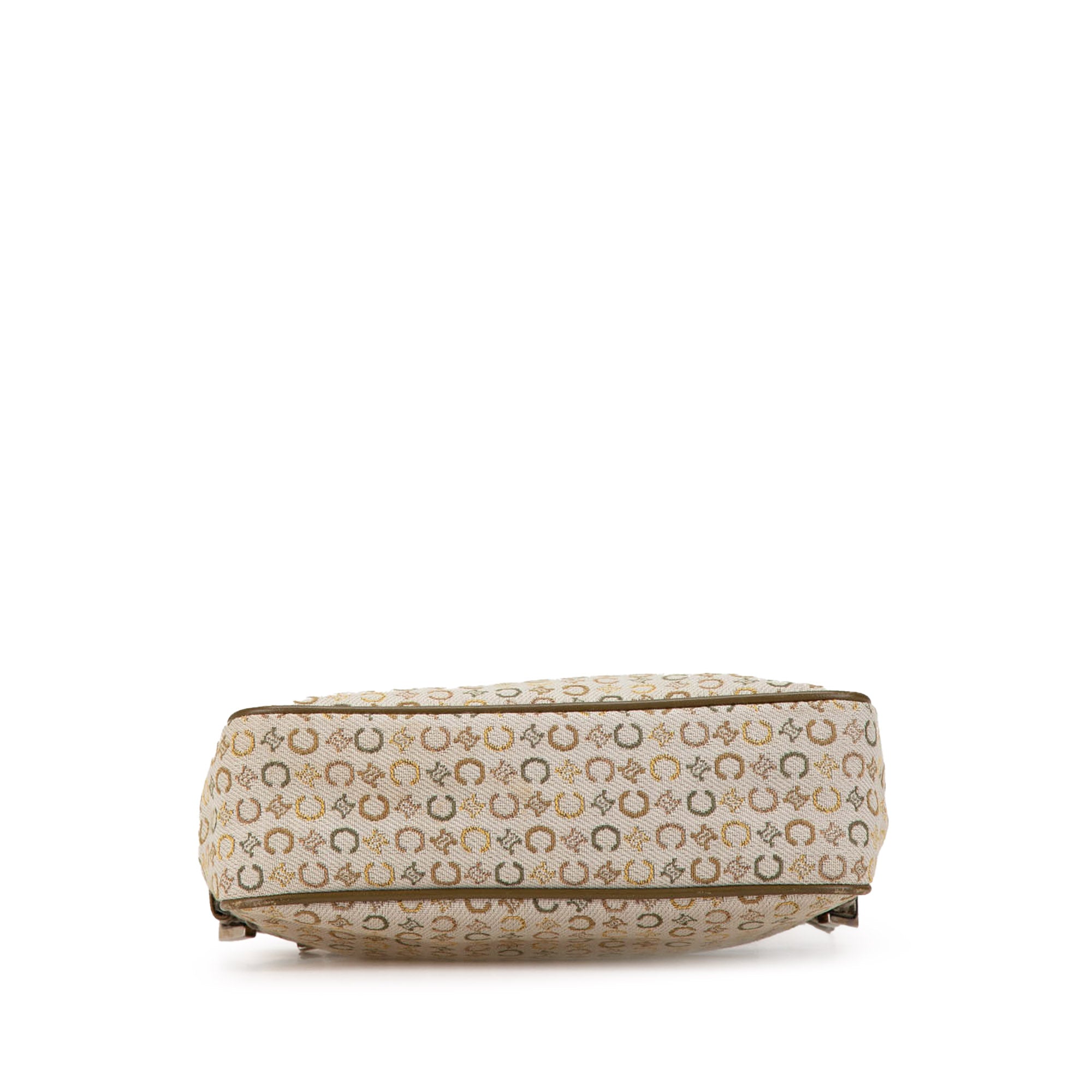 C Macadam Canvas Shoulder Bag