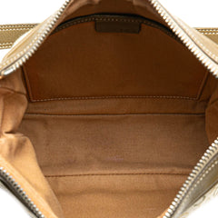 C Macadam Canvas Shoulder Bag