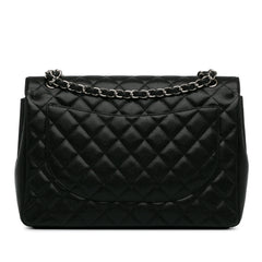 Maxi Classic Caviar Double Flap