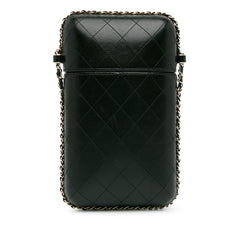 CC Quilted Lambskin Chain Around Phone Holder_3