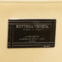 Small Lambskin Intreccio Cabat Tote