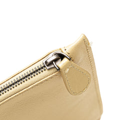 Small Lambskin Intreccio Cabat Tote