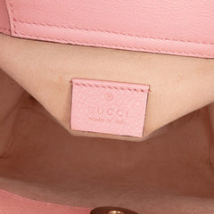 Mini Calfskin Bamboo Diana Satchel