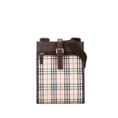 House Check Canvas Crossbody