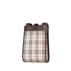 House Check Canvas Crossbody