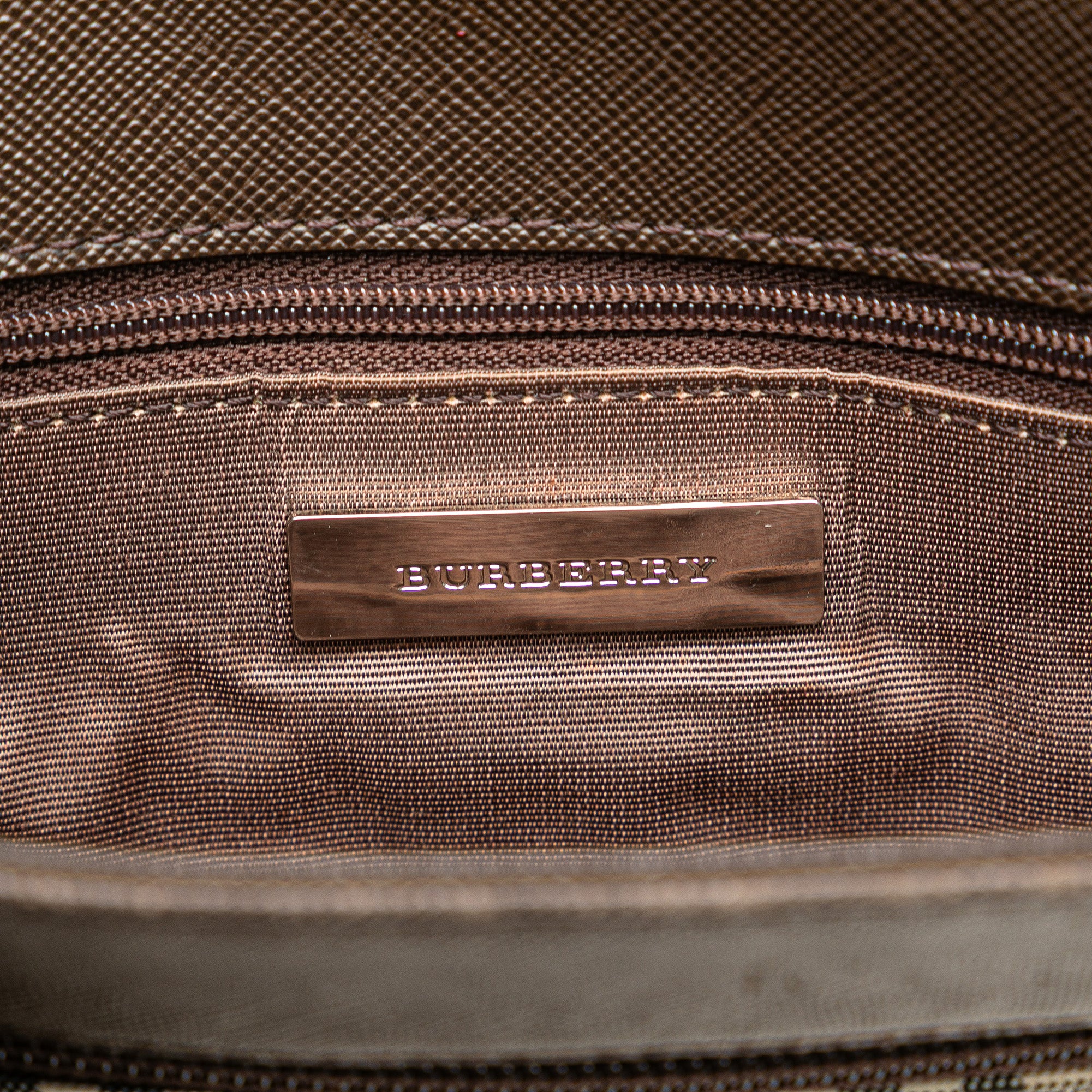 House Check Canvas Crossbody