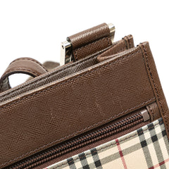 House Check Canvas Crossbody