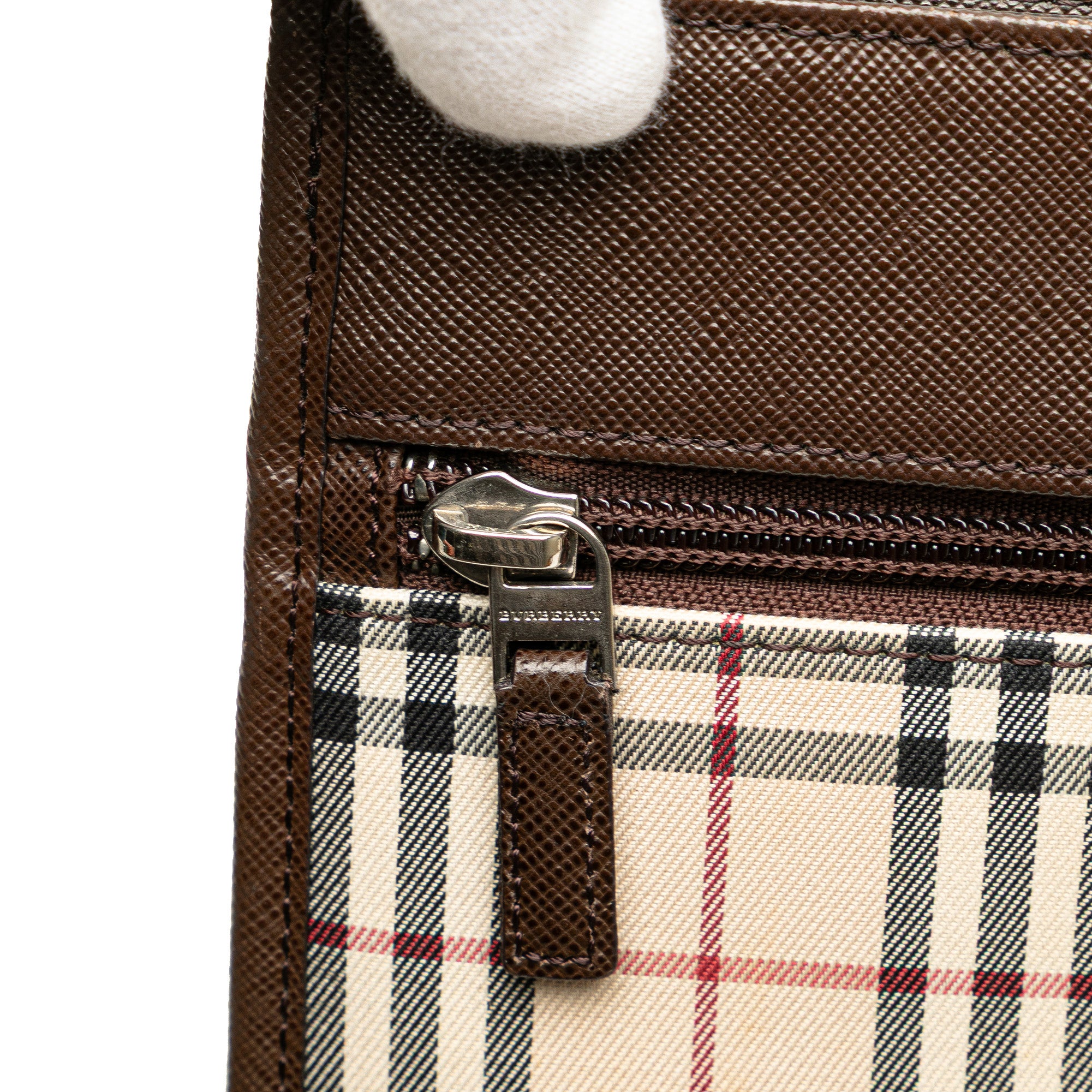 House Check Canvas Crossbody