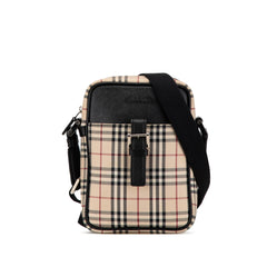 House Check Canvas Crossbody