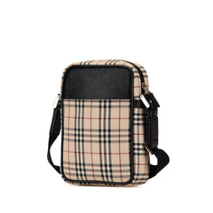 House Check Canvas Crossbody