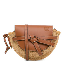 Mini Raffia Gate Crossbody