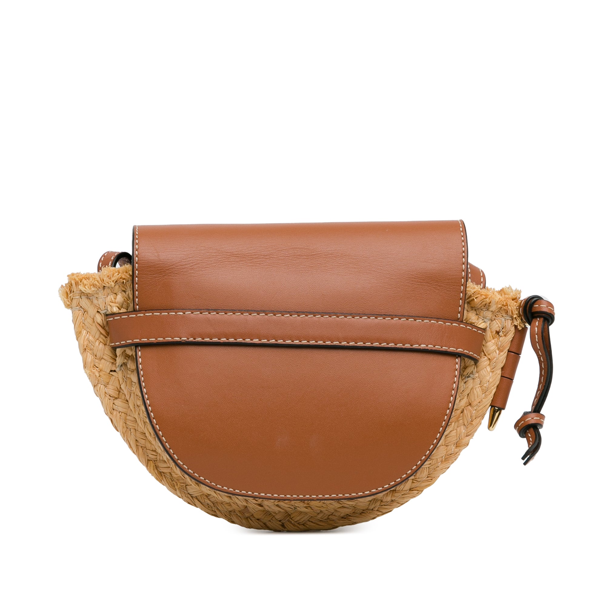 Mini Raffia Gate Crossbody