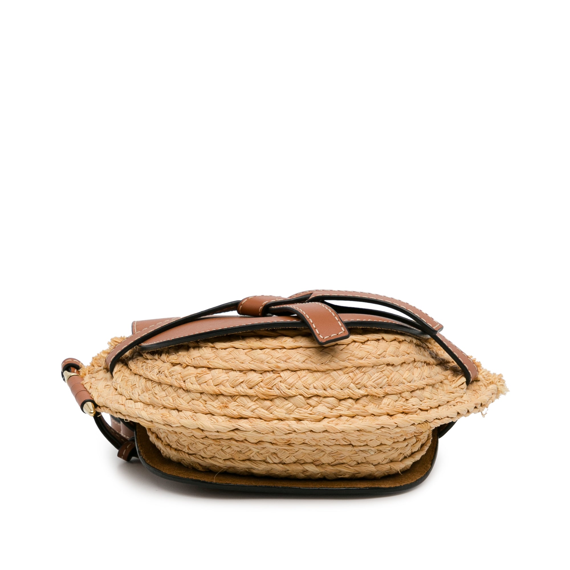 Mini Raffia Gate Crossbody