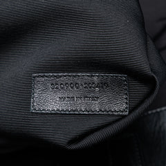 Leather Reversible North South Shopper Tote