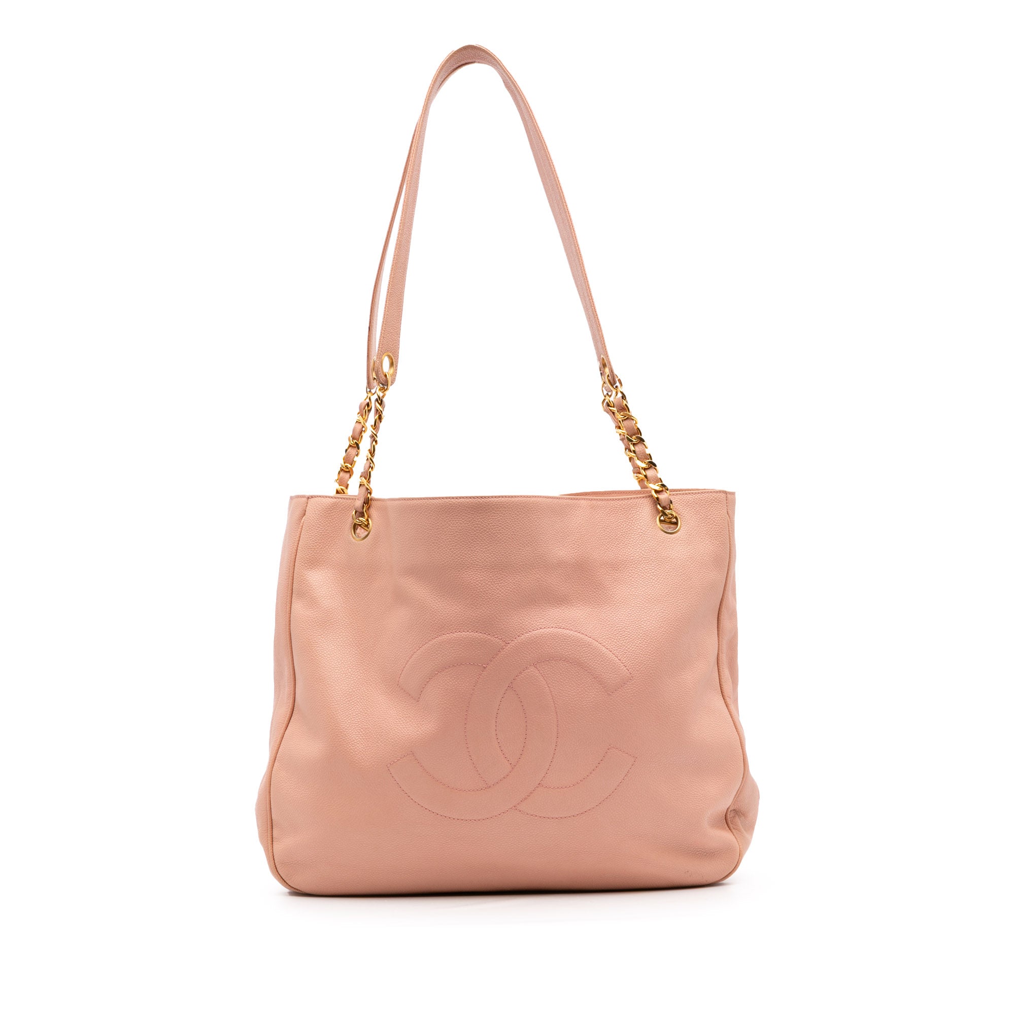 CC Caviar Chain Tote