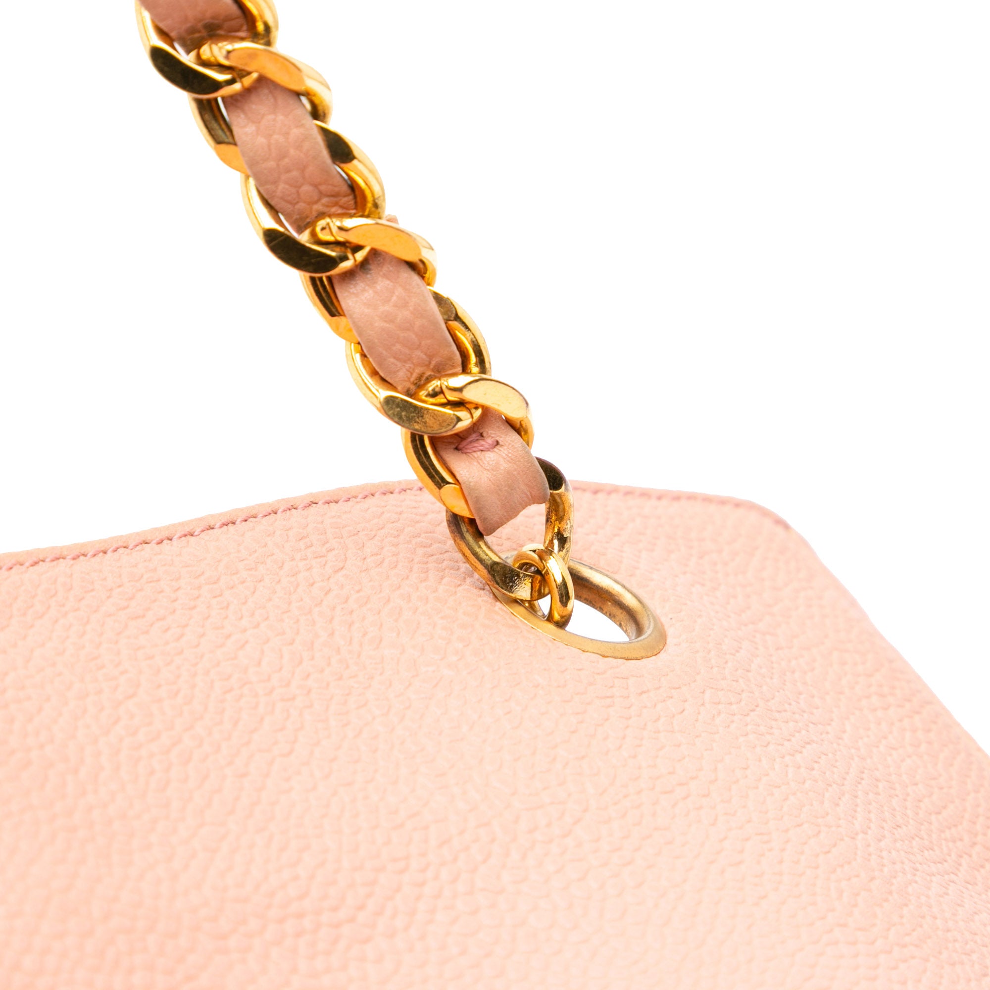 CC Caviar Chain Tote
