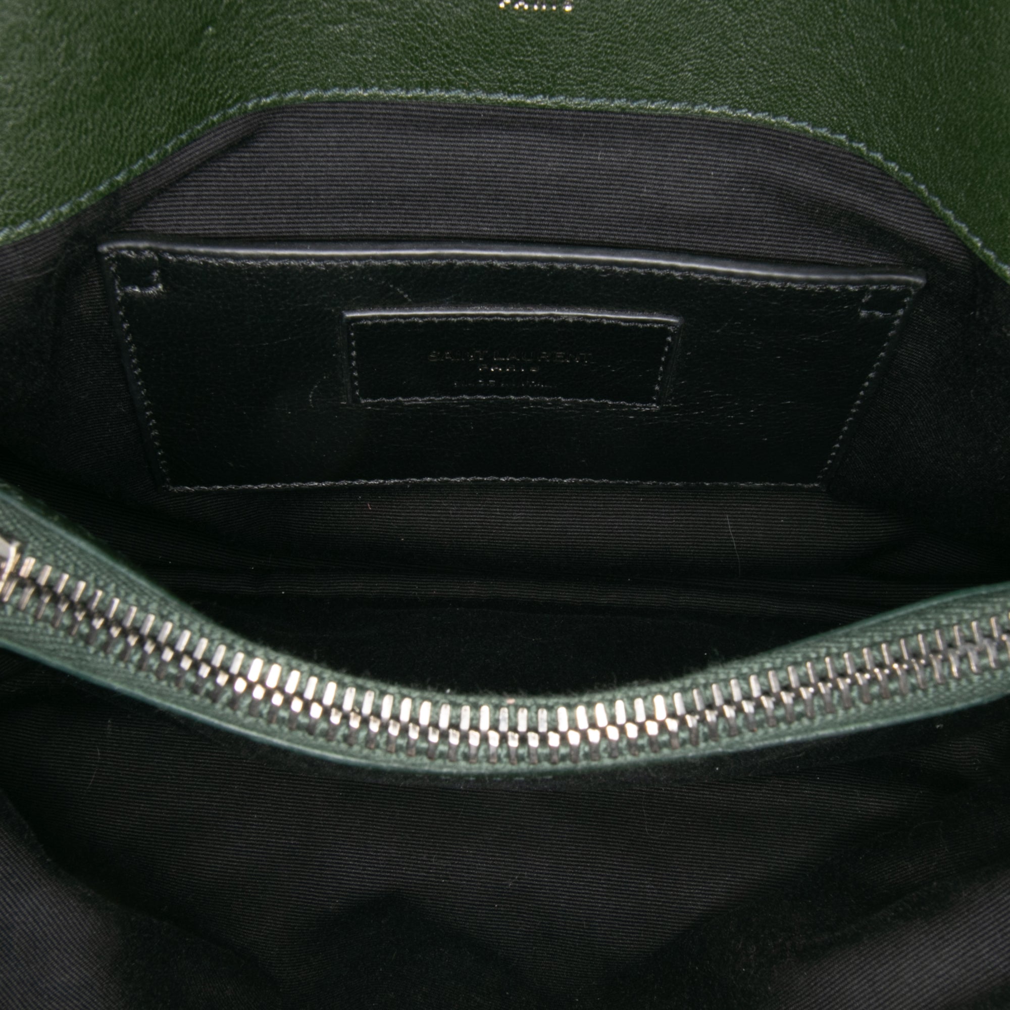 Medium Monogram Chevron Quilted Lambskin College Satchel