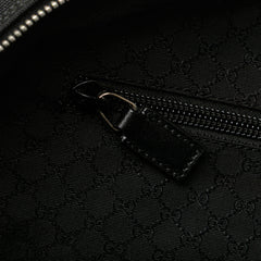 Leather Trimmed Nylon Laptop Bag