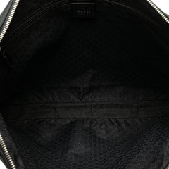 Leather Trimmed Nylon Laptop Bag
