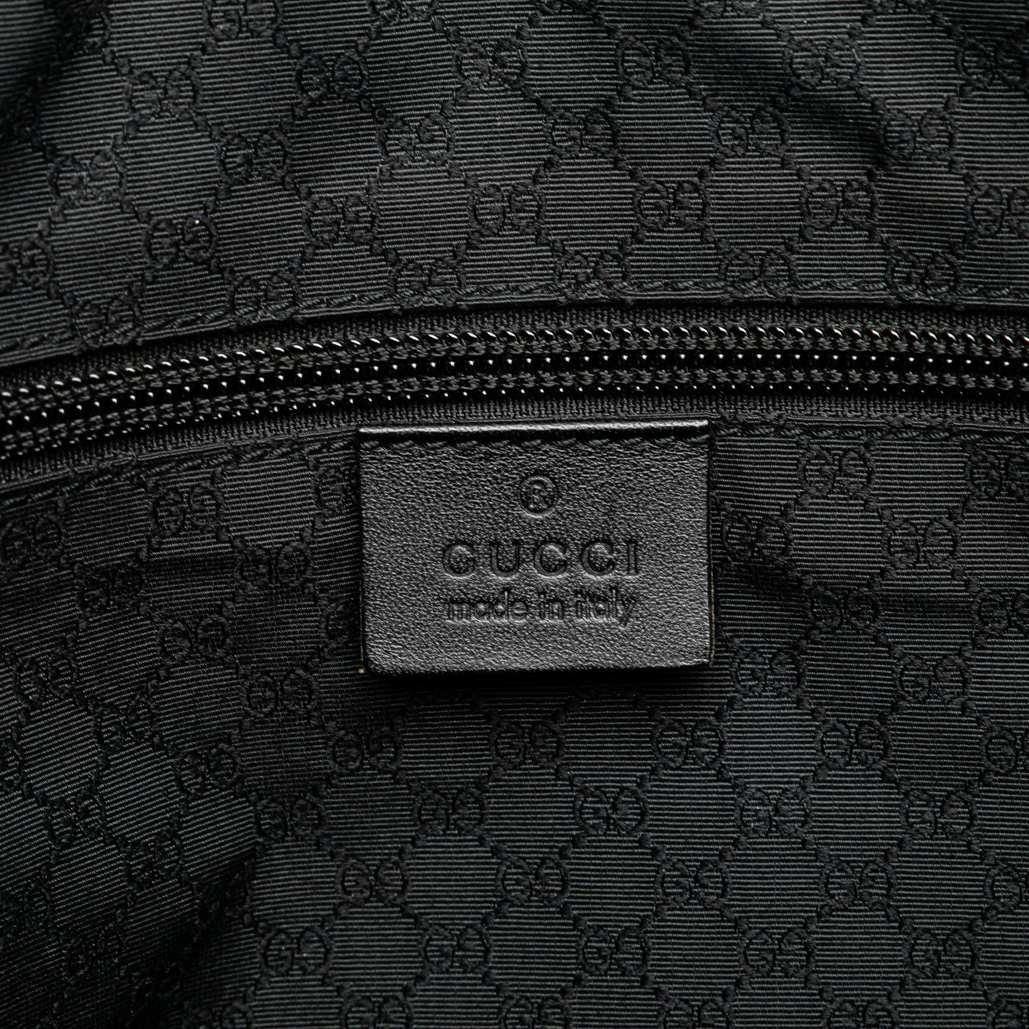 Leather Trimmed Nylon Laptop Bag