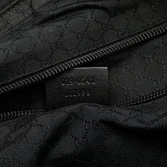 Leather Trimmed Nylon Laptop Bag