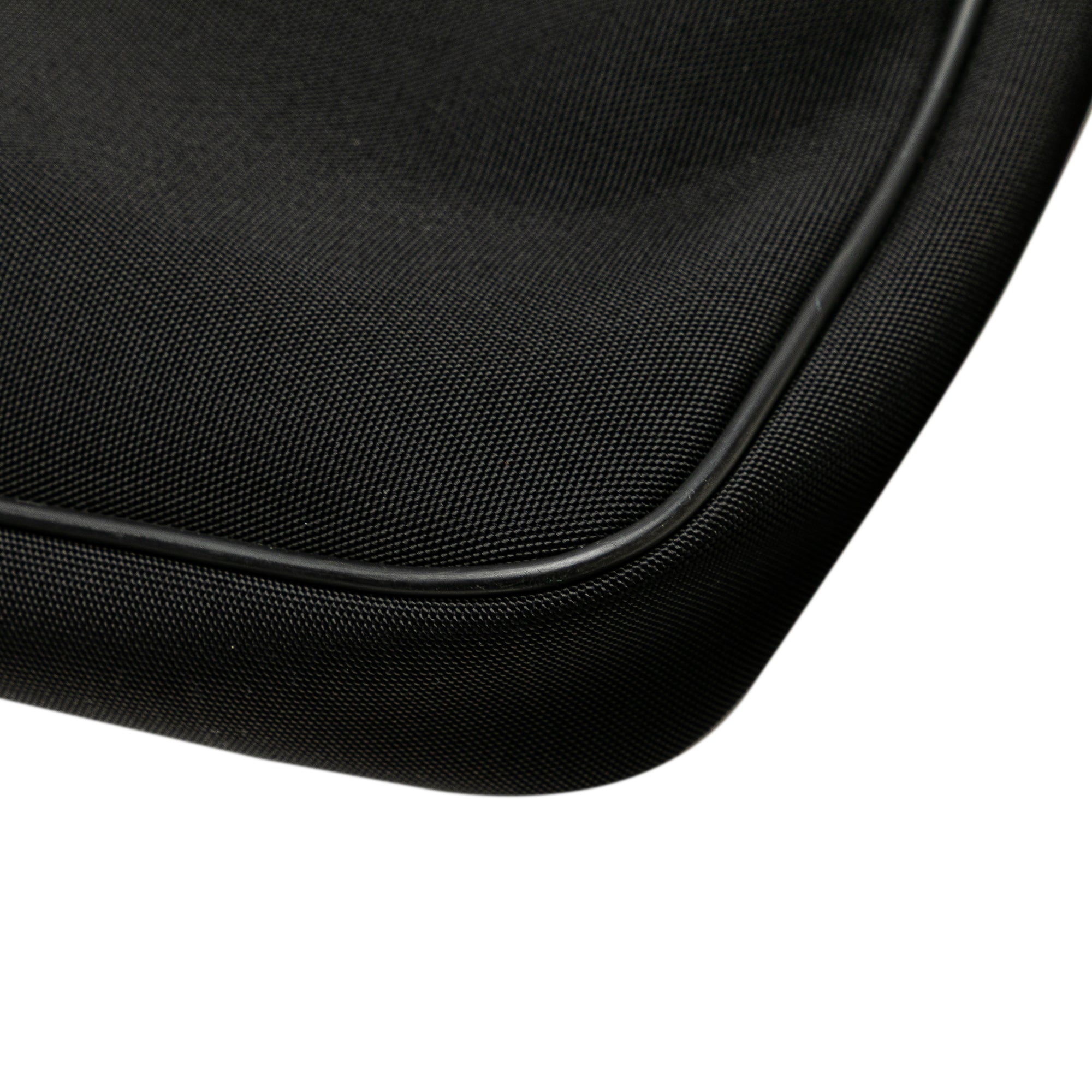 Leather Trimmed Nylon Laptop Bag
