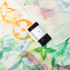 Virgil Abloh Monogram Watercolor Bandana and Mask Set