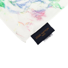 Virgil Abloh Monogram Watercolor Bandana and Mask Set