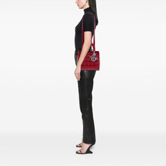 Medium Patent Cannage Lady Dior