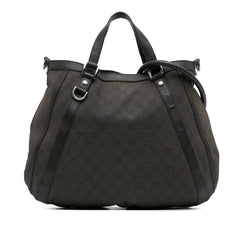 GG Denim Abbey D Ring Satchel